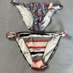 Lot of 2 new w/tag Victoria Secret bikini bottoms.